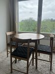 Ikea Nackanäs bord + 3 stolar