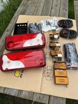 Baklysen/sidomark mm Scania orginal