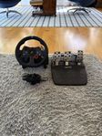 Logitech G29 ratt till dator samt playstation