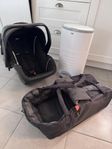 Babykit! Babyskydd, baby carrier, blöjsoptunna