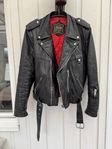Vintage Petroff Skinnjacka Skinnpaj Bikerjacka 48 (M)