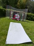 Hockeymål med skottplatta