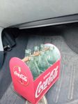 coca cola i plåt + 6 glas flaskor
