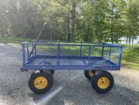 Dragvagn för trädgården