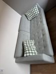 Mintgrön soffa