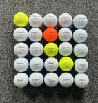 Titleist golfbollar extremt bra skick. 25 st