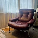 Retro stålrörsfåtöljer