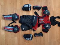 Hockeyutrustning för 7-8 åring