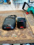 Batteri+ Laddare Bosch