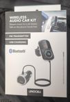 FM-sändare med Bluetooth och snabbladdning