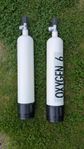 Syrgas 3 liter samt luft 3 l