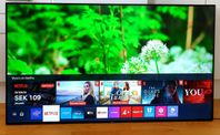 Samsung 55tum smart tv 4K med väggfästet