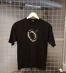 Black T-shirt with print