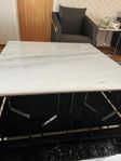 soffbord + 2 sidobord i äkta marmor