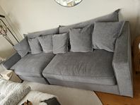 Mio soffa Rossi 4-sits grå 