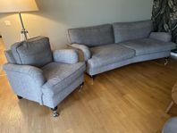 soffa och fotölj