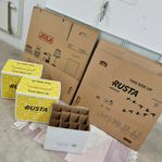 Flyttkartonger - 12 stycken i blandade storlekar
