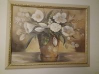 Tavla - Blommor