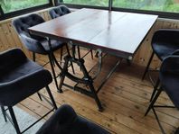 Industri matbord barbord stolar matsalsbord redwood bali