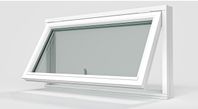 Fönster Nya aluminiun/trä vita 10x5, 3-glas