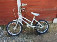 Vit barncykel 16 tum