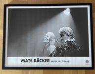 Mats Bäcker Fotografiska inramad poster David Bowie