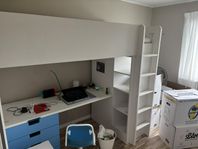 Ikea småstad loftsäng