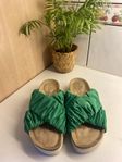 Duffy sandaler, stl 38 – gröna, bekväma – 149 kr