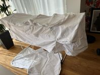 Ektorp soffa 2 sits klädsel vit