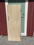 Bastudörr med karm