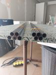 förkromade kopparrör 15mm 10 st