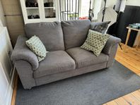 Grey IKEA sofa