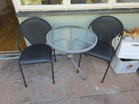 Cafe Sett & Trä Stol 