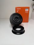 Sony 40mm f2.5 (Full Frame) – Mycket fint skick + provbild