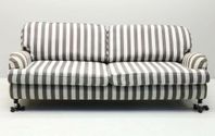 Randig soffa 