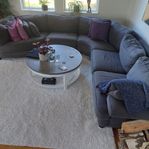 Hörnsoffa med lite skavanker
