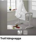 Baby spjälsäng 