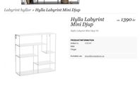 Hylla Labyrint Bruka Design