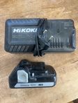 Hikoki Laddare + Hitachi batteri