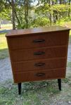 Byrå - teak - 1950/60-tal
