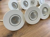 Malmbergs Downlights MD-350 (finns totalt 9 st)