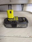 Ryobi batteri 18v 2,5 Ah