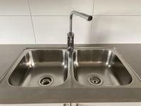Köksblandare Mora med diskmaskinsavstängning