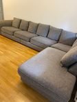 Mio 4-sits soffa med schäslong höger