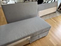 Tre-sits bäddsoffa - Holmsund - grå