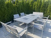 IKEA matgrupp utomhus 8 pers