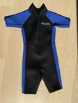 Våtdräkt barn Kids wetsuit blå/svart, 6-9 år - Soak