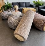 Sittkudde/sittsäck – Trästock och Sten. Billigt! 250:-