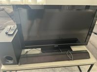 Sony TV och Sony Ljudanläggning 