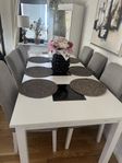 matbord och 6 stolar